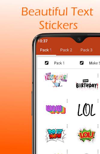 Stylish Text Sticker Maker for WA screenshot 3
