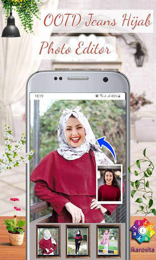 OOTD Jeans Hijab Photo Editor screenshot 3