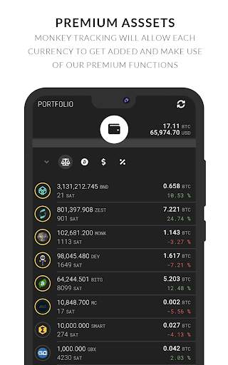 Monkey - Crypto Tracker скриншот 1