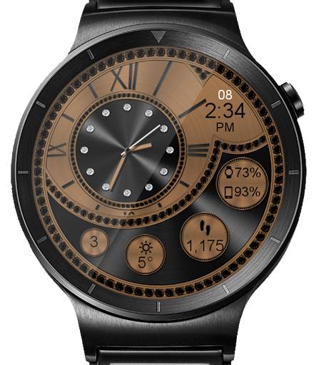 Diamond Bliss HD WatchFace Widget & Live Wallpaper screenshot 14