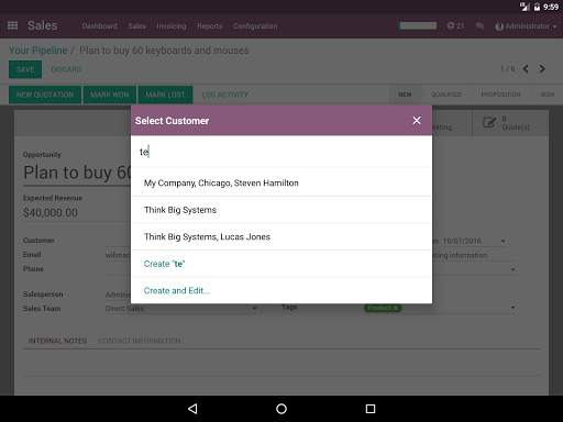 Odoo screenshot 14