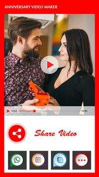 Anniversary Video Maker with Song : Love Video screenshot 6