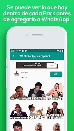 Stickers para Whatsapp en Español screenshot 3