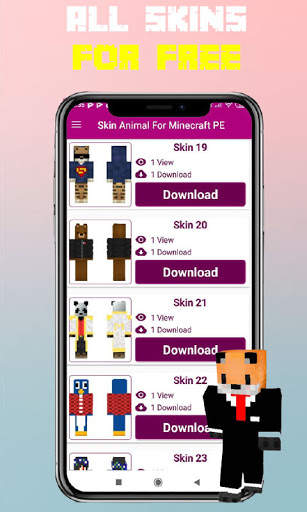 🐯 Animals Skin For Minecraft PE 🐱 screenshot 5