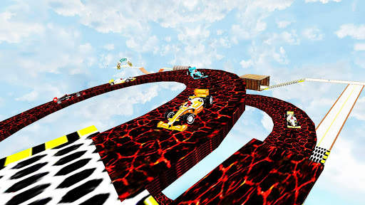 formula car racing Impossible turbo car traffic screenshot 3