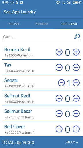 See-App Laundry screenshot 3