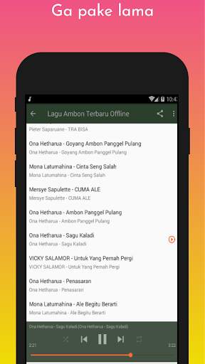 Lagu Ambon Terbaru Offline screenshot 4