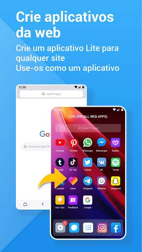 Lite App - Todos os aplicativos em 1, 2 Contas screenshot 5