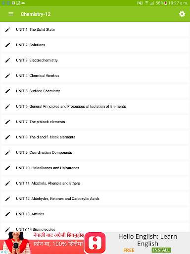 Class 12 Chemistry Notes screenshot 5