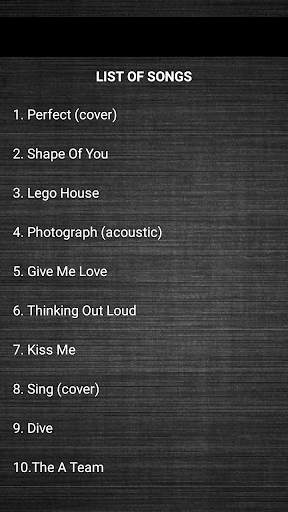 Perfect Best Songs screenshot 1
