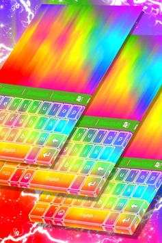 Colorful Keyboard Theme screenshot 1