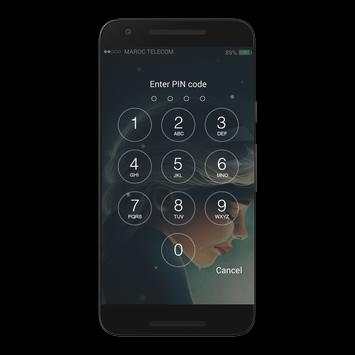 Girl Lock screen screenshot 6