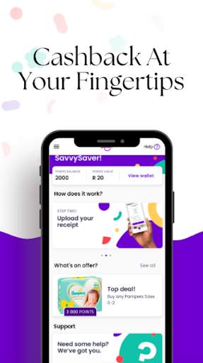 SavvySaver - Shop & Earn screenshot 1