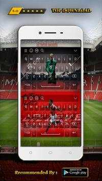 New Keyboard for Man U Theme Football 2019 скриншот 3