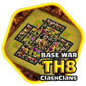 TH8 War Base COC 2017 1.1