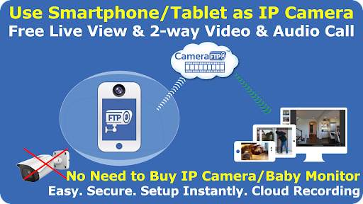 Mobile Security Camera (FTP) screenshot 1