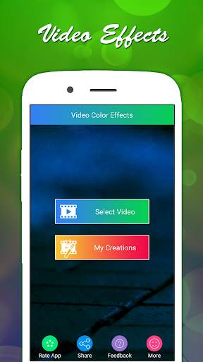Color Video Effects, Add Music 1 تصوير الشاشة