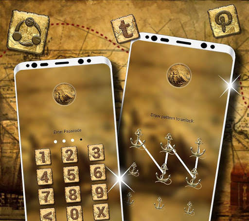 Treasure Hunt Launcher Theme 3 تصوير الشاشة