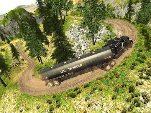 Uphill Offroad Army Oil Tanker скриншот 8