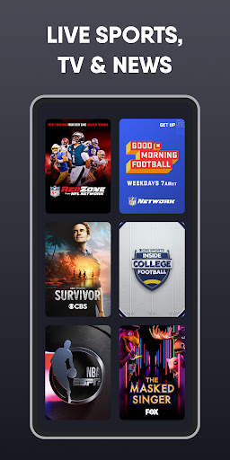 Fubo: Watch Live TV & Sports 5 تصوير الشاشة