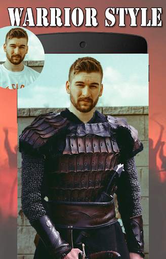 Samurai Photo Suit Editor: Gladiator Photo Editor screenshot 3