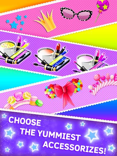 Candy Makeover Games for Girls. Hair and makeup screenshot 5