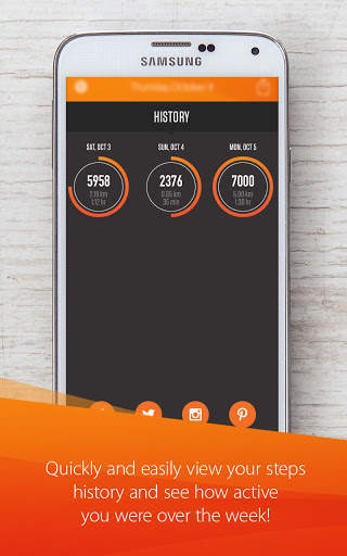 Pedometer - Track My Steps screenshot 3