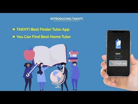 TAKHTI - Best Tutor Finder App screenshot 1
