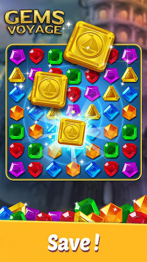 Gems Voyage - Match 3 & Jewel Blast screenshot 4