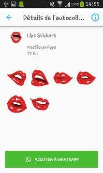 Lips Stickers screenshot 7