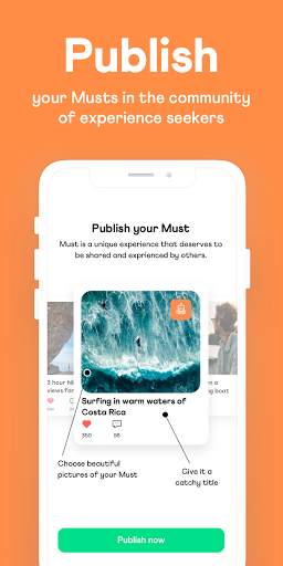 Must: Discover & Share Authentic Experiences screenshot 5
