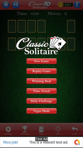 Solitare screenshot 2