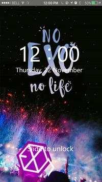 EXO Kpop Lock Screen screenshot 2