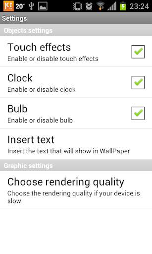 Clock Bulb 3d Live Wallpaper screenshot 5