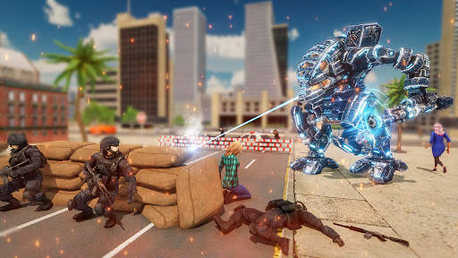 Flying Dragon Robot Transform- Robot Car Games 21 screenshot 1