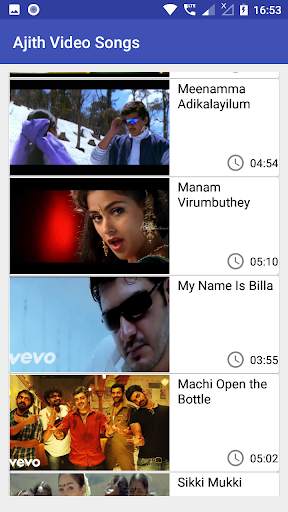 Ajith Video Songs screenshot 7