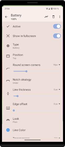PowerLine: Status Bar meters screenshot 8