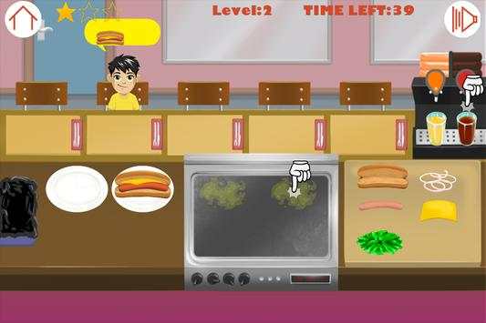 Hot dog cooking game screenshot 2