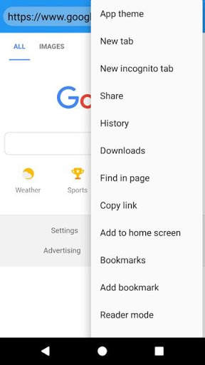 Lite Browser screenshot 3