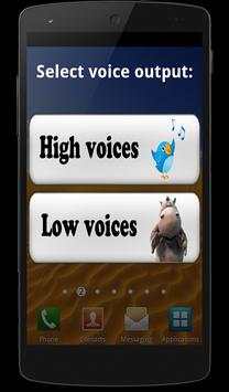 Funny voice changer screenshot 2