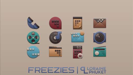 Freezies - Free icon pack скриншот 1