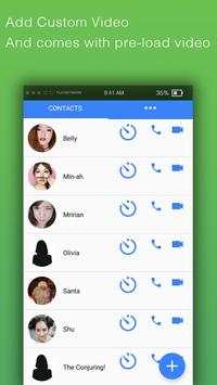 Fake video call - FakeTime for Messenger screenshot 3