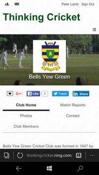Thinking Cricket Network screenshot 4