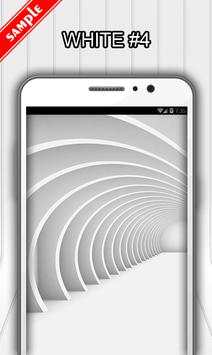 White Wallpapers 5 تصوير الشاشة