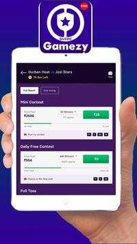 Gamezy : Real Cricket Real Money App Advice screenshot 6