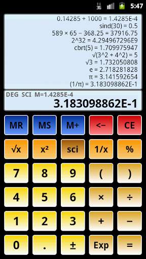 Scientific Calculator 3 7 تصوير الشاشة