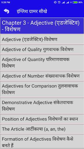 English Grammar Sikhe screenshot 4