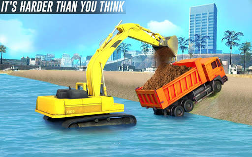 Grand Sand Excavator Simulator screenshot 2