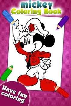 Mickey Coloring Game For Mouse screenshot 1