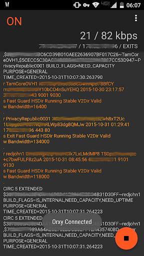 Orxify: Tor VPN screenshot 3